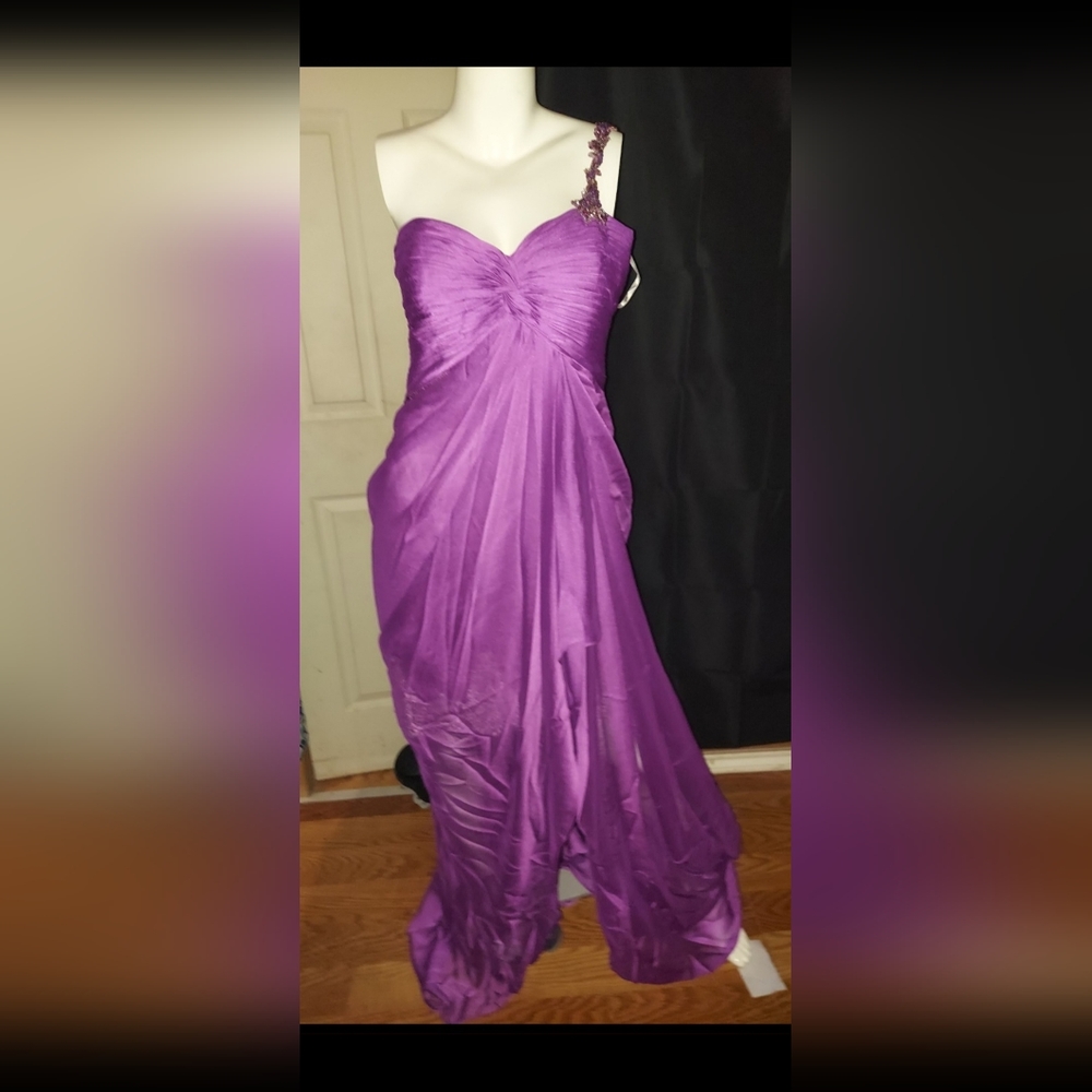 NWT Discontinued Love by Enzoani Dress Reg and Plus Sizes Eggplant